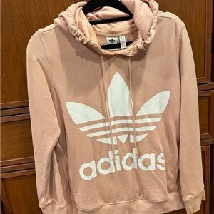 Adidas Women's Light Pink Cowl Neck Sweater